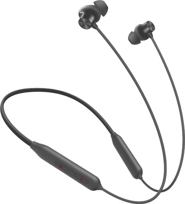 Qvee Bullets Q2 - MAGNETIC POWER OFF/ON 48Hr Playtime Headphone Neckband Earphone-20 Bluetooth Gaming(Black, In the Ear)