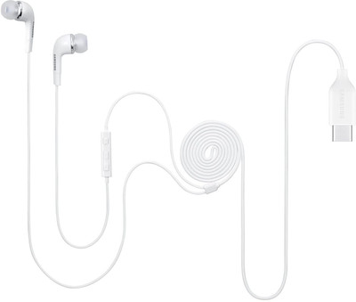 X88 Pro Type-C Wired in Ear Earphones with Built in Mic Passive Noise Cancellation Wired(White, In the Ear)