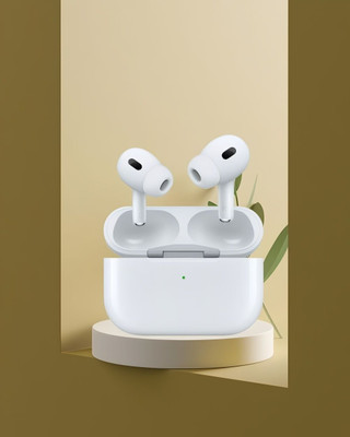 SAIBABA AirRode Pro 2 (2nd generation) Gaming Earbuds with USB-C Bluetooth(White, In the Ear)