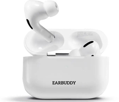 EARBUDDY SnapX 20 Buds With Touch Sensor, Waterproof, ANC, Bluetooth V5.1 Bluetooth(White, True Wireless)
