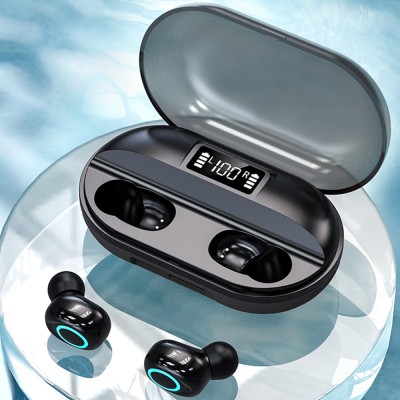 MI-STS T2 TWS Wireless Earbuds Bluetooth 5.1 TWS Gaming Earphone Full Touch Control Bluetooth Headset(Black, In the Ear)