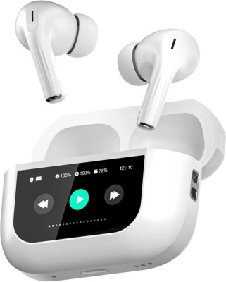 SCUBEL pods 2 touchscreen with anc Bluetooth(White, In the Ear)