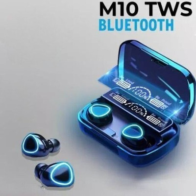 Seashot M10 TWS Bluetooth in Ear Earbuds Wireless Earbuds Bluetooth 5.2 Headphones Bluetooth(Black, True Wireless)
