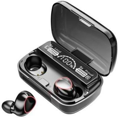 Divya Exclusive Edition M10 Wireless Headphone with Powebank Touch F15 Bluetooth(Black, In the Ear)