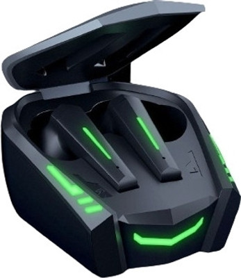 Digiwins Immortal-X with Beast Mode, 50 Hours Playback and ENC Technology Bluetooth Bluetooth Gaming(Soot Black, True Wireless)