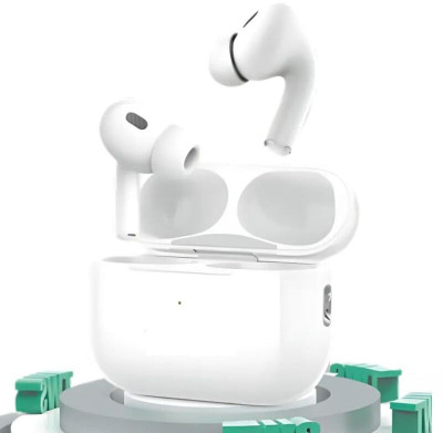 DRUMSTONE Earbuds with Over 40 Hours of Battery Backup, Easy Connectivity Bluetooth without Mic(White, In the Ear)