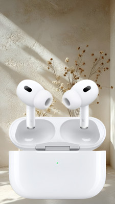 BeatFlow Buds2 Pro with 48Hrs Playback,Deep Bass,BM150 Bluetooth(White, True Wireless)