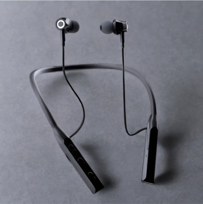 house of common Sound That's Right Around the Neck: Enjoy comfortable and immersive au_HN Bluetooth & Wired(Multicolor, In the Ear)