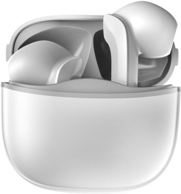TecSox S6 On Ear TWS White Bluetooth Headset(White, True Wireless)