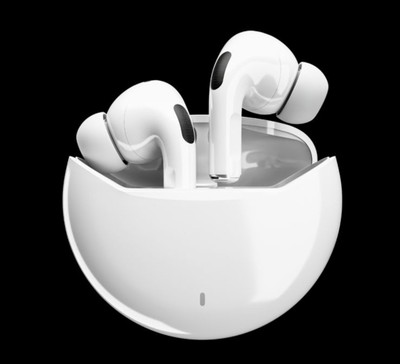 AIROMEN TWS Bluetooth Bud T1 Bluetooth(White, In the Ear)