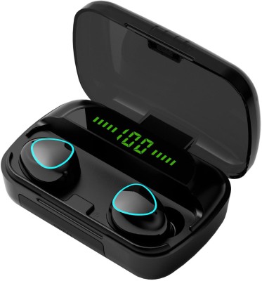 ASTOUND M10 Tws Bluetooth 5.0 Stereo Earbuds Earbuds Headset With Charging Box-X6 Bluetooth Headset(Black, True Wireless)