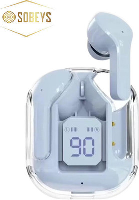 SOBEYS Ultrapod ANC/ENC Airdops Earbuds with 50 Hrs Playtime Bluetooth(Blue, True Wireless)