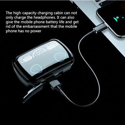 GUGGU (Earbuds) M10 Earbuds Music Play 5 hours With Touch Version HD Voice Call _NUF8 Bluetooth(Multicolor, True Wireless)