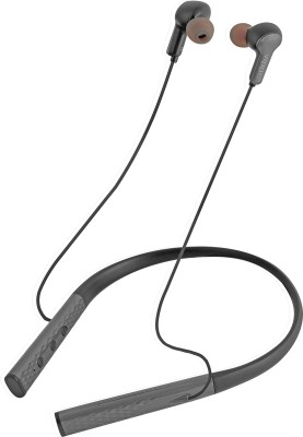 VIPPO VBT2913 Sports Neckband Super Bass ,49 hrs Backup Sweatproof Bluetooth Headset Bluetooth Headset(Black, In the Ear)