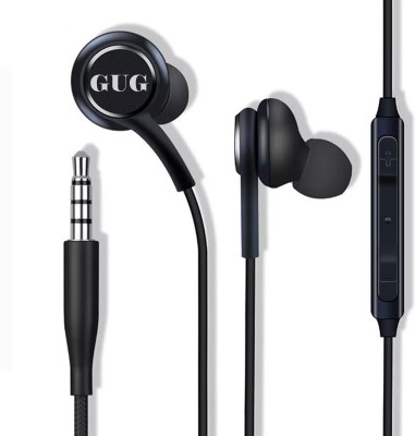 GUG AKG 3.5mm Wired Headset with Mic Wired Headset(Black, In the Ear)