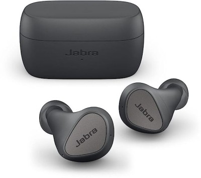 Jabra Elite 3 in Ear Bluetooth Truly Wireless in Ear Earbuds DARK GREY Bluetooth without Mic Headset(Grey, In the Ear)
