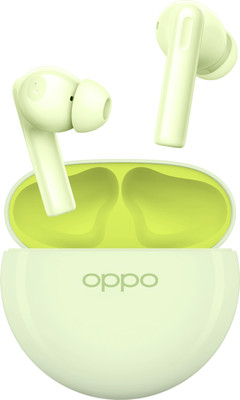 OPPO Enco Buds 2 With 28 Hours Playback And AI Deep Noise Cancellation Bluetooth Headset (Lime Green, True Wireless) For Rs. 1499 @ 63% off