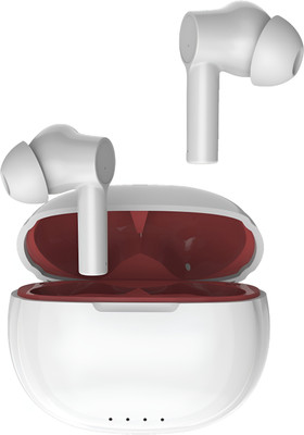 COREGENIX Z2 Wireless bud TWS with ENC Bluetooth 5.3 LowLatency, 42hr Play & Fast Charging Bluetooth Gaming(White, True Wireless)