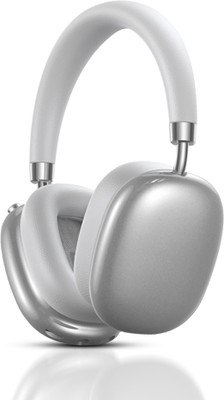 Wk Life 5.4 800mAh, Up to 200 H of Standby, 70 Hr. of Playback Bluetooth & Wired(Silver, On the Ear)