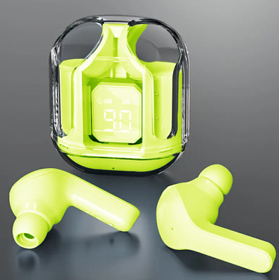 HOUSE OF SOUND T-12 MAX EAR 2024 Bluetooth Gaming(Green, True Wireless)