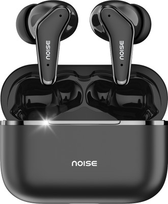 Noise Buds VS102 Elite with 50Hr Playtime, ENC, Quad Mic, Chrome finish Flybird Design Bluetooth(Carbon Black, True Wireless)
