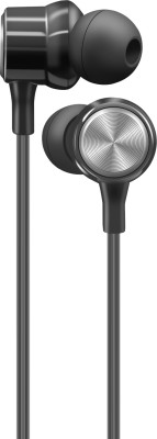 SIGNATIZE in-Ear Wired Earphone with Mic and Deep Bass HD Sound Mobile Noise Isolation Wired Headset(Black, In the Ear)