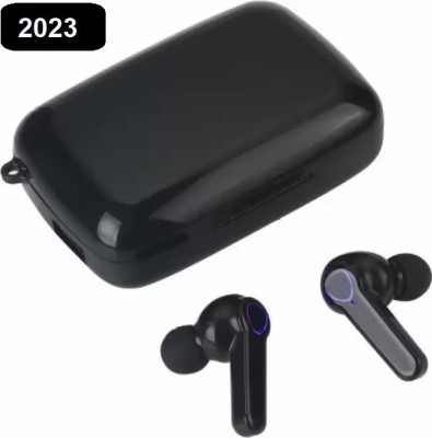 GPTRADE M19 LED Display TWS Wireless Earbuds Bluetooth Headset Upto 48H ASAP Charge A497 Bluetooth Headset(Black, True Wireless)