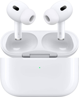 Morxt New (Airpods Pro 2nd generation) with MagSafe Case-(USB-C) Bluetooth(White, True Wireless)