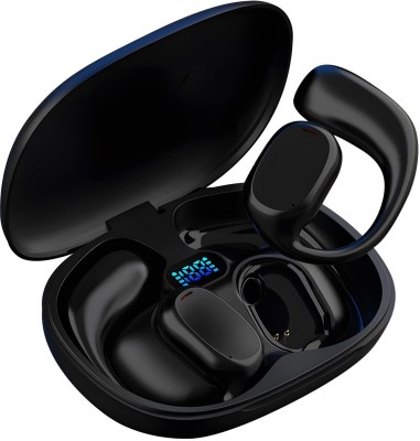 HY Aeropods X27 Open Ear Earbuds Bluetooth(Black, True Wireless)