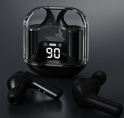 VARNIADRF UltraPods Max True Wireless Earbuds with Bluetooth 5.3 Bluetooth(Black, True Wireless)