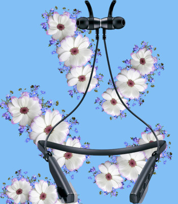 GPQ STORE Rokerz 235 Pro Wireless Bluetooth Neckband(0.1167 Bluetooth(Black, In the Ear)