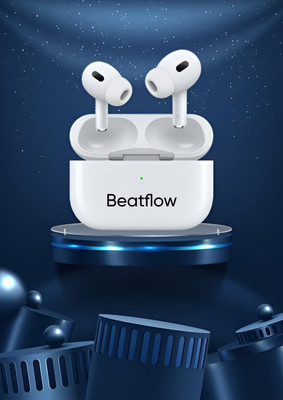 BeatFlow AirpoX Pro 2 Best premium quality -(USB-C) 44 Bluetooth(White, True Wireless)
