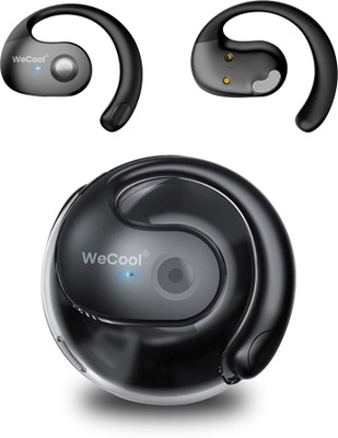 WeCool MoonWalk Mini OWS Bluetooth Earphones Wireless with Call Noise Reduction Bluetooth(Black, True Wireless)