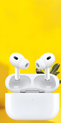 BeatFlow Earpods Pro 2 (2nd generation) 12 Hours* Playtime,Perfect for Music,USB-C M107 Bluetooth(White, True Wireless)