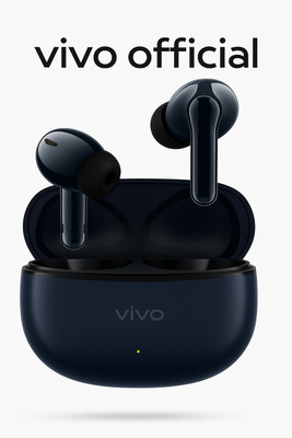 vivo TWS 3e Wireless Earbuds with Deep Bass, 44ms Gaming Mode, 30H Battery Life Bluetooth Gaming(Black, True Wireless)