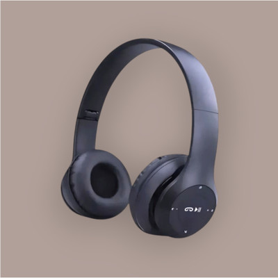 house of common Pro-Level Bluetooth Gaming Headset with Foldable Design and Mic_G6 Bluetooth & Wired(Black, On the Ear)