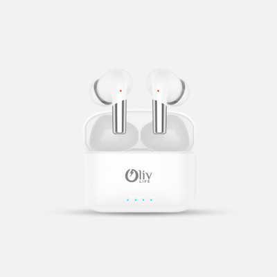 OlivLife Oliv Ear Buds Bluetooth(White, In the Ear)
