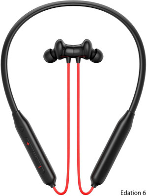 OTAGO Astr With Quad Mic Anc,48h Battery,low Latency Wireless Neckband With Rich Bass Bluetooth Gaming(Red, Black, In the Ear)