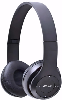 TWS Fold Wireless UltraBass Signature Sound_HY Bluetooth & Wired(Black, On the Ear)