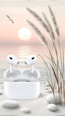 BeatFlow Buds2 Pro with 48Hrs Playback,Deep Bass,BM180 Bluetooth(White, True Wireless)