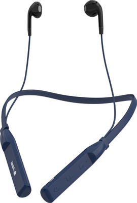 Aroma NB119D Dream Upto 60 Hours Playtime* Dual Pairing Fast Charging Neckband Bluetooth(Matte Blue, In the Ear)