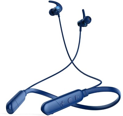 Ekko Unplug N05 Neckband with ENC,50 H Playtime, 10MM Driver, IPX4 and Low Latency Bluetooth Headset(Active Blue, In the Ear)