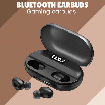 GUGGU T2 (Earbuds)TWS 5.0 Bluetooth With LED Display Compatible for All SmartphoneJ320 Bluetooth(Black, True Wireless)
