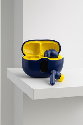 Brolan TWS Earbuds with Enhanced Bass Waterproof Design Long Standby Time Bluetooth Bluetooth without Mic(Blue, In the Ear)