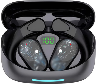 HY Flexfit-OWS EarHooks Bluetooth(Black, On the Ear)
