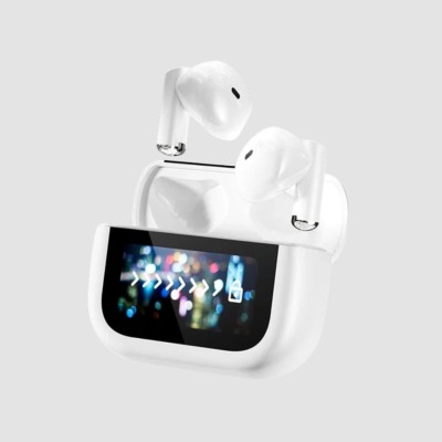 AIElectro ANC / ENC TOUCH014 Bluetooth(White, In the Ear)