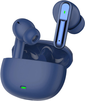 Qvee SB151 13mm HD Dynamic Driver, Touch Controls Bluetooth Gaming TWS Bluetooth Gaming(Blue, True Wireless)