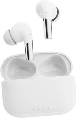 IZWI New 2024 Crystal 50Hrs Playtime Gaming Bluetooth ENC Earbuds 40ms Low Latency-03 Bluetooth Gaming(White, True Wireless)