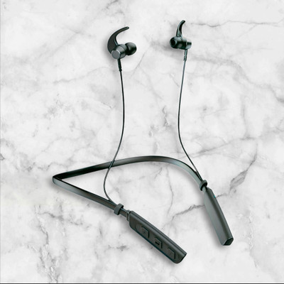 GPQ STORE Rokerz 235 Pro Wireless Bluetooth Neckband(0.2815 Bluetooth(Black, In the Ear)