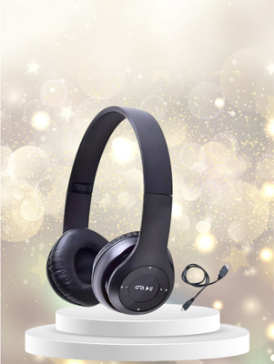 house of common FoldUp Bluetooth Bass Impact Signature Sound_MZ Bluetooth & Wired(Black, On the Ear)